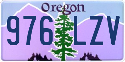 OR license plate 976LZV