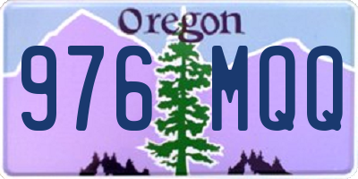OR license plate 976MQQ