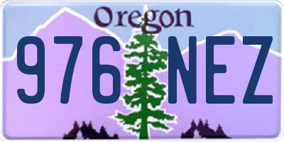OR license plate 976NEZ