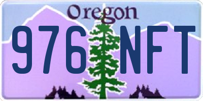 OR license plate 976NFT