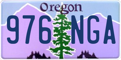 OR license plate 976NGA