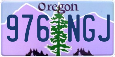 OR license plate 976NGJ