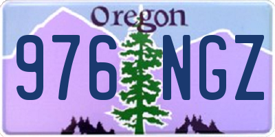 OR license plate 976NGZ