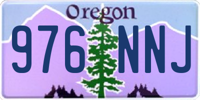 OR license plate 976NNJ