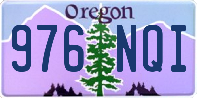OR license plate 976NQI