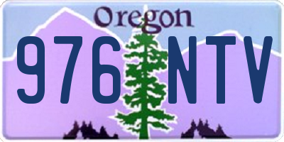 OR license plate 976NTV