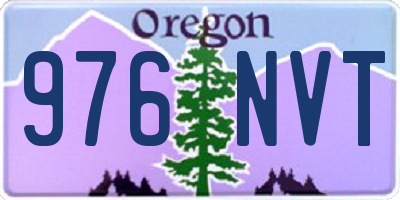 OR license plate 976NVT