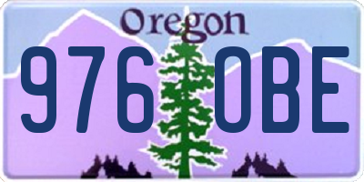 OR license plate 976OBE