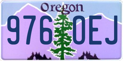 OR license plate 976OEJ