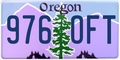 OR license plate 976OFT