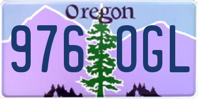 OR license plate 976OGL