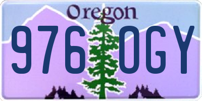 OR license plate 976OGY