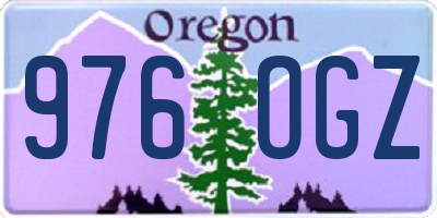 OR license plate 976OGZ