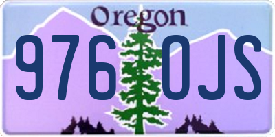 OR license plate 976OJS