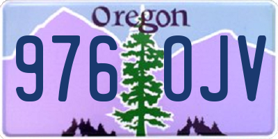 OR license plate 976OJV