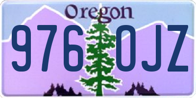 OR license plate 976OJZ