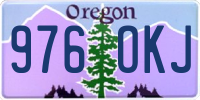 OR license plate 976OKJ