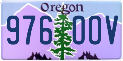 OR license plate 976OOV