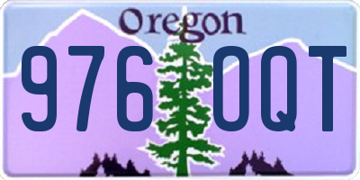OR license plate 976OQT