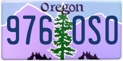 OR license plate 976OSO
