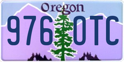 OR license plate 976OTC
