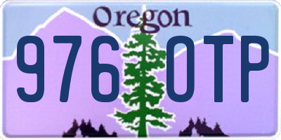 OR license plate 976OTP
