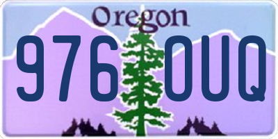 OR license plate 976OUQ