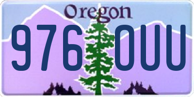 OR license plate 976OUU
