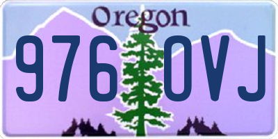 OR license plate 976OVJ