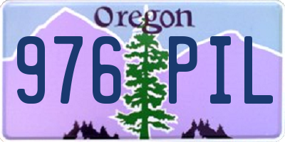 OR license plate 976PIL
