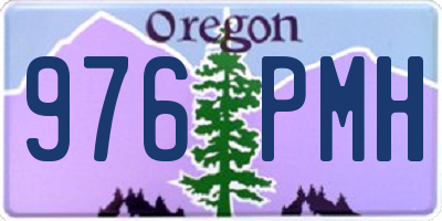 OR license plate 976PMH