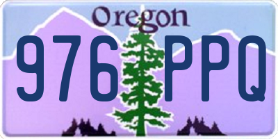 OR license plate 976PPQ