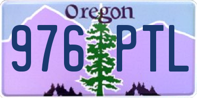 OR license plate 976PTL
