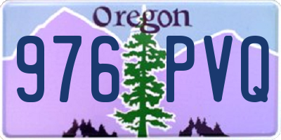 OR license plate 976PVQ