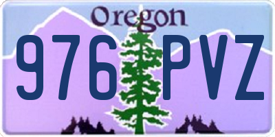 OR license plate 976PVZ
