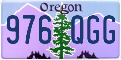 OR license plate 976QGG