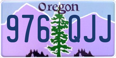 OR license plate 976QJJ