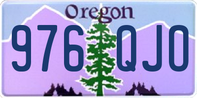 OR license plate 976QJO