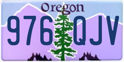 OR license plate 976QJV