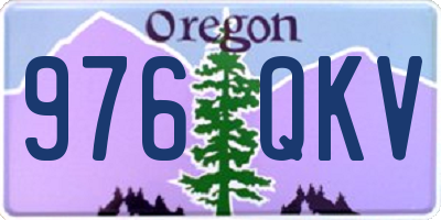 OR license plate 976QKV