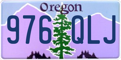 OR license plate 976QLJ