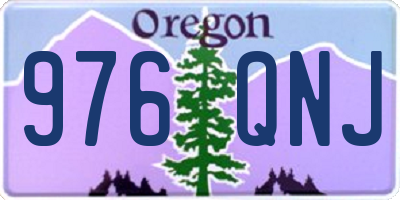OR license plate 976QNJ