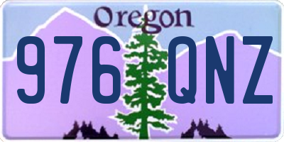 OR license plate 976QNZ