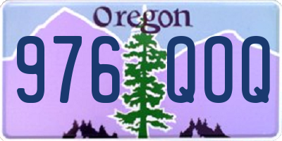 OR license plate 976QOQ