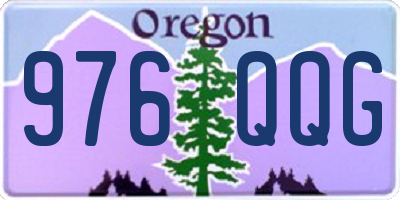 OR license plate 976QQG