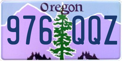 OR license plate 976QQZ