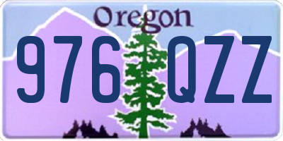 OR license plate 976QZZ