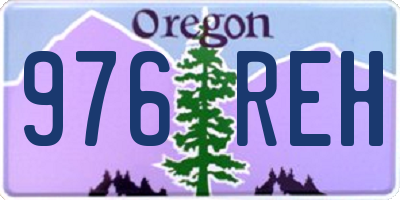 OR license plate 976REH