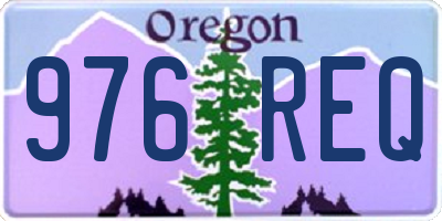 OR license plate 976REQ