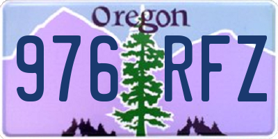 OR license plate 976RFZ